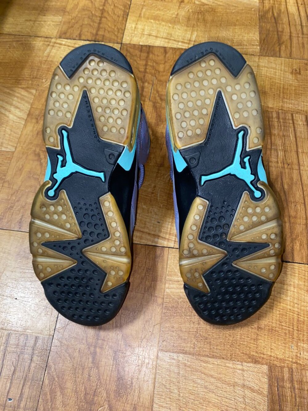 Youth Air Jordan 6 Retro GG 'Iron Purple' - Picture 4 of 5